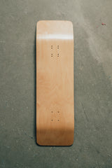 Skateboard-Deck ungeschnitten Unterseite