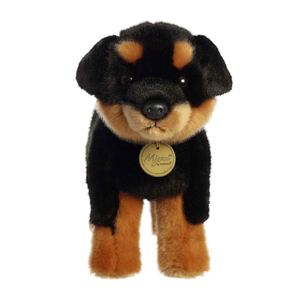 plush rottweiler puppy