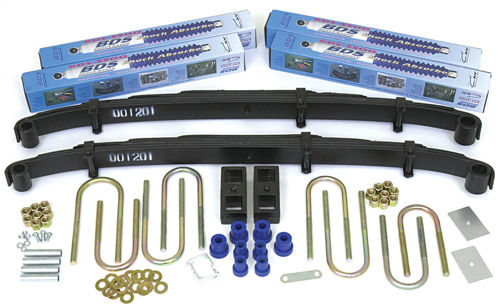 BDS Suspension 4" Lift Kit for 1977-1987 GM 4WD K10/ K15 Pickup Tr...