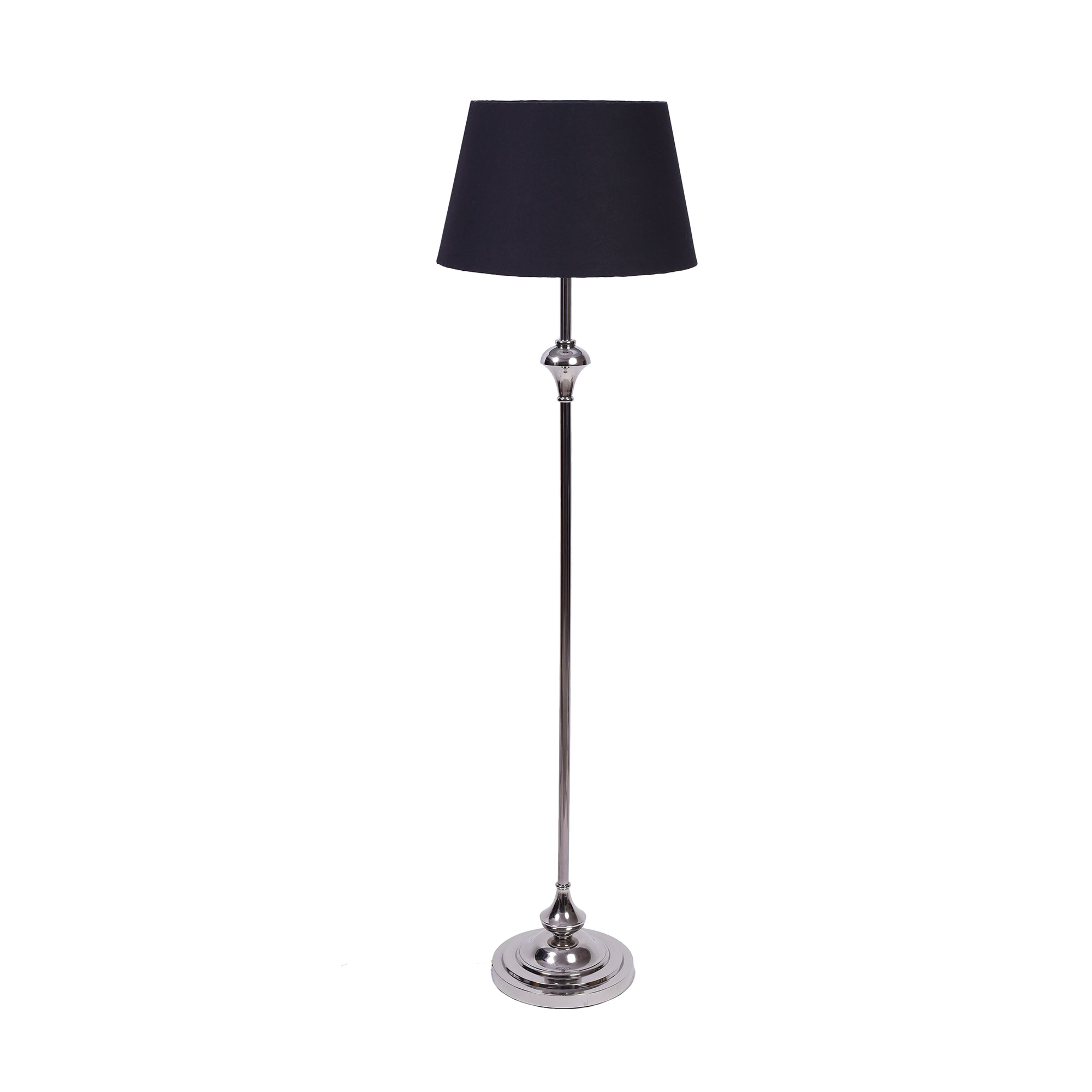 silver floor lamp stand