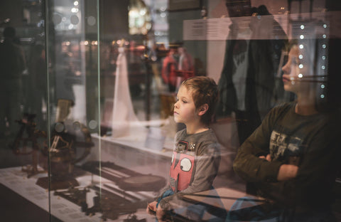 Children exploring Bristol Museum