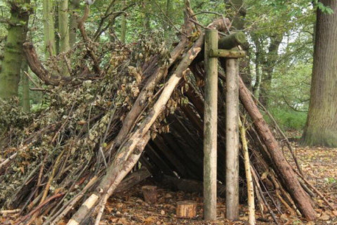 Den Building Workshop for families at Arnos Vale Cemetery in Bristol