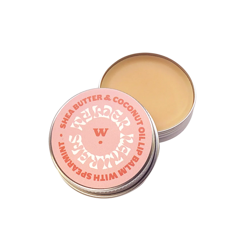 Shea Butter and Spearmint Lip Balm made by Wylder Naturals in Bristol