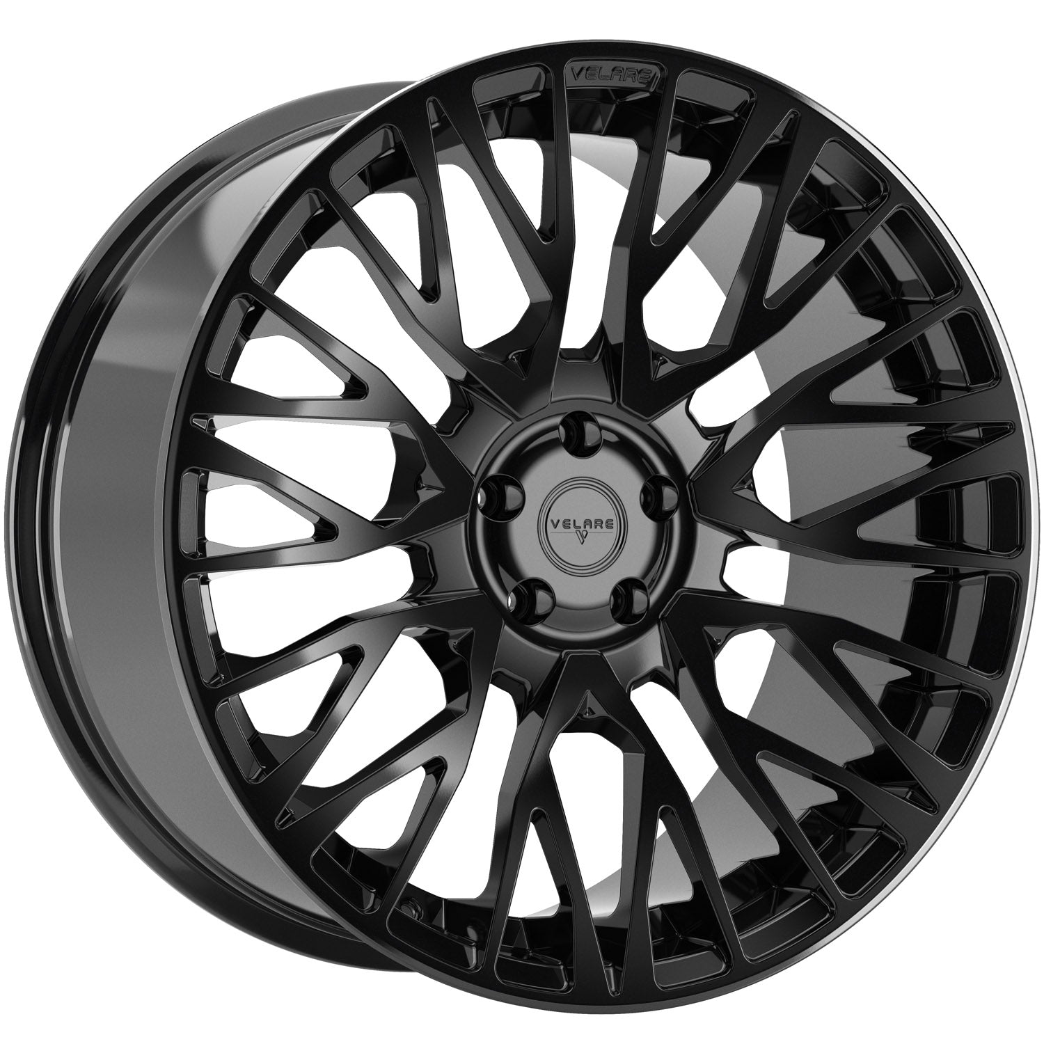 Rimstyle  Velare VLR-T Diamond Black with Polished Face Alloy Wheels