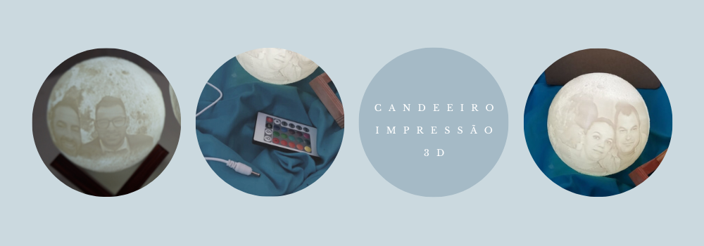 CANDEEIRO IMPRESSÃO 3D