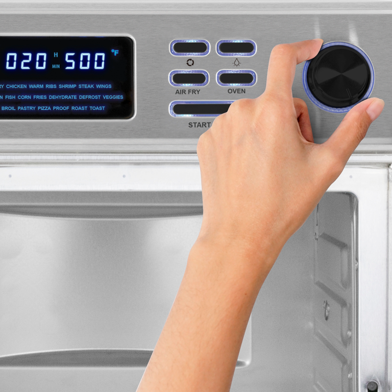 Kalorik 26 Quart Digital Air Fryer Oven, Stainless Steel – The Maxx™
