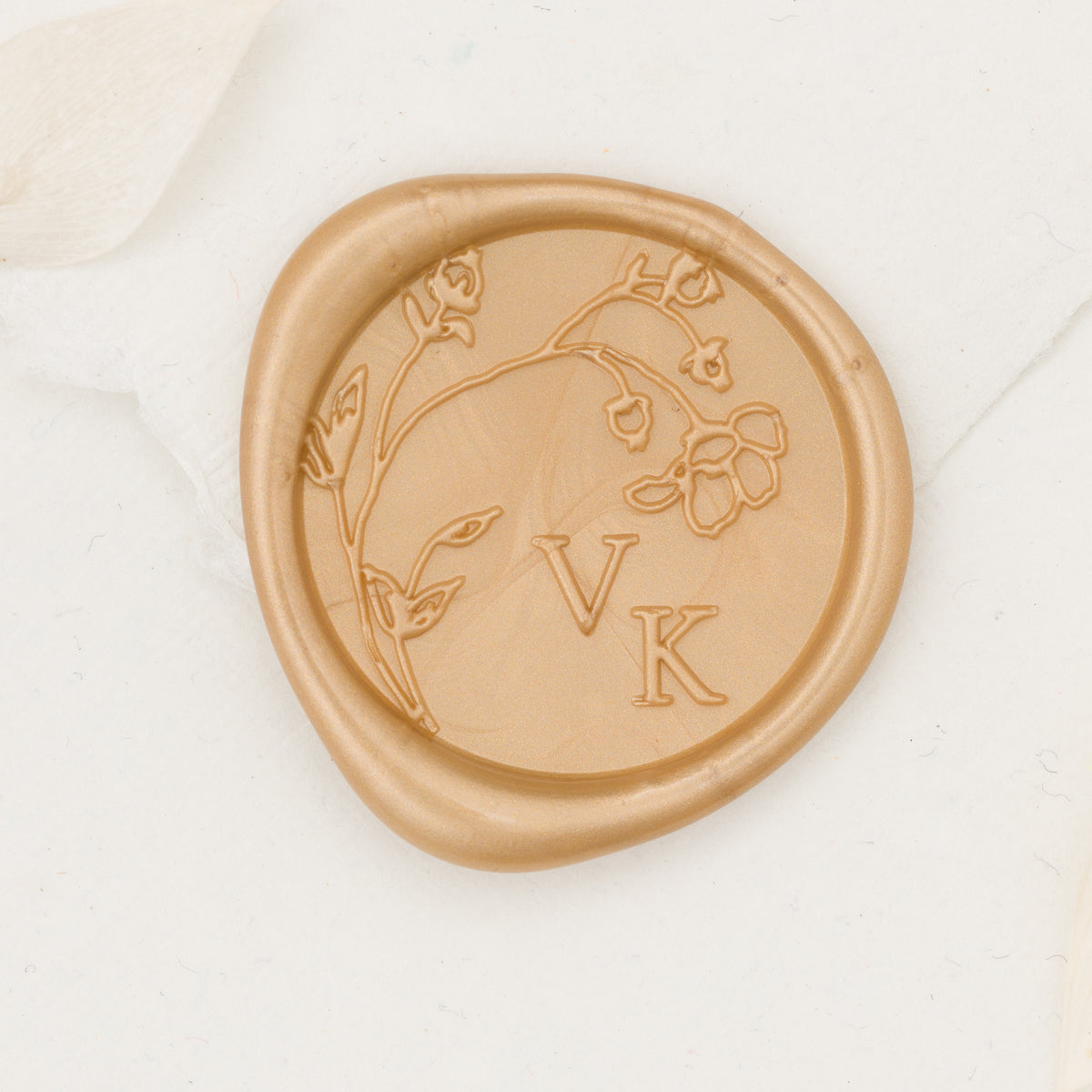 Gold Wax Seals, Self Adhesive Wax Seal Sticker, Peel and Stick Wax