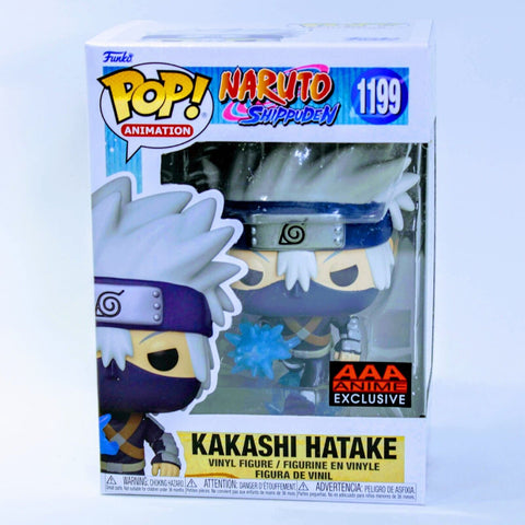 Funko Pop! Naruto Shippuden AAA Exclusive Sasuke #1023 & Kakashi