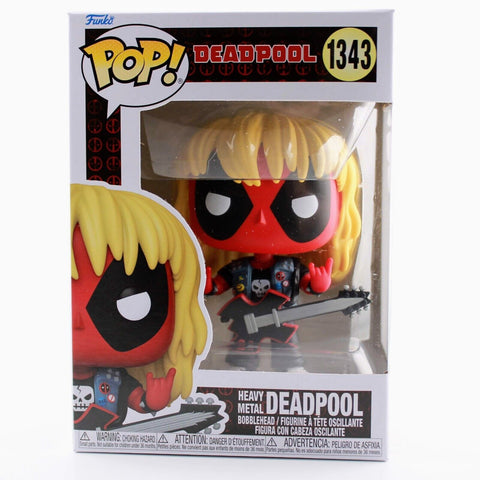 DEADPOOL CHRISTMAS SWEATER MARVEL X-MEN FUNKO POP! VINYL FIGURE #1283 WITH  CASE