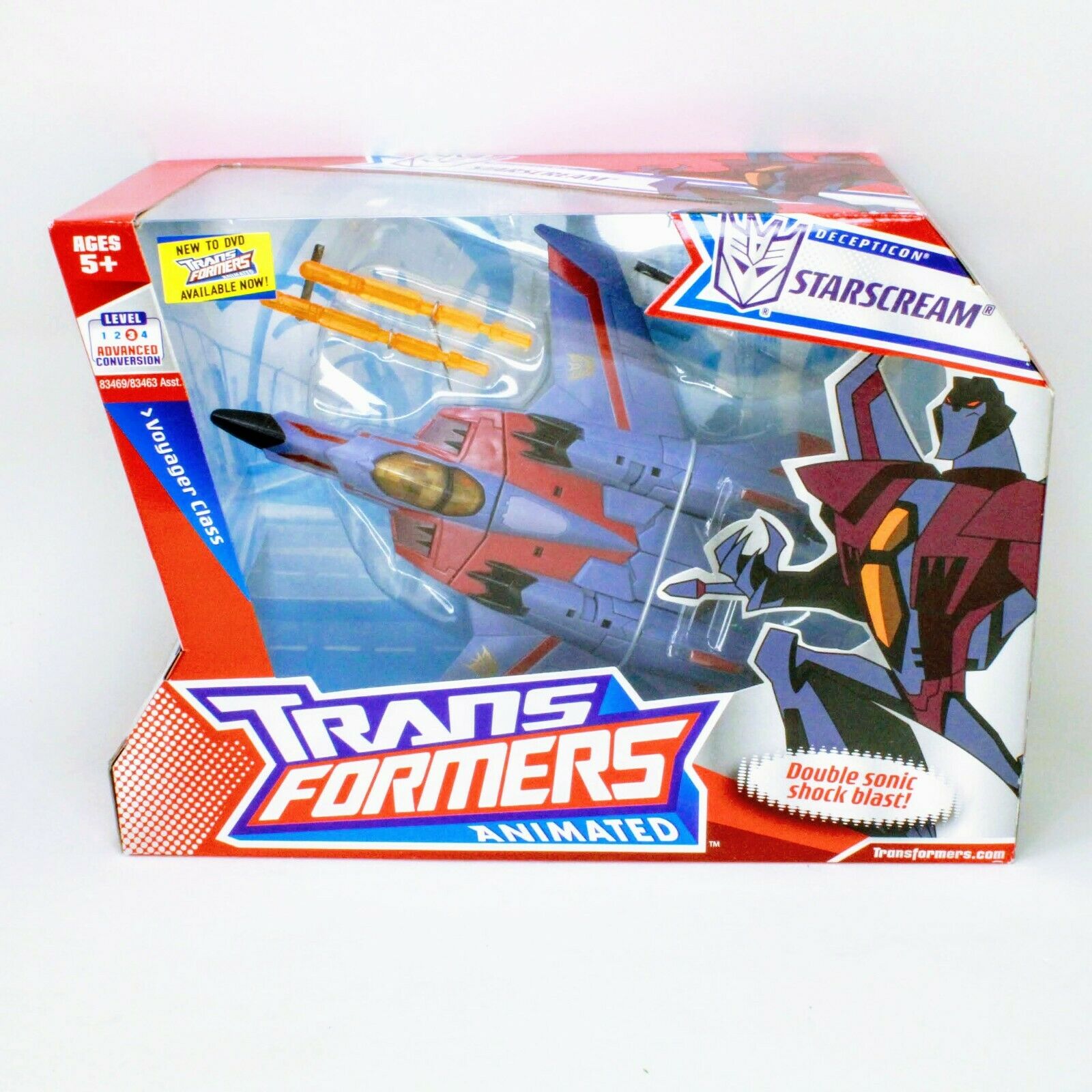 transformers animated starscream toy