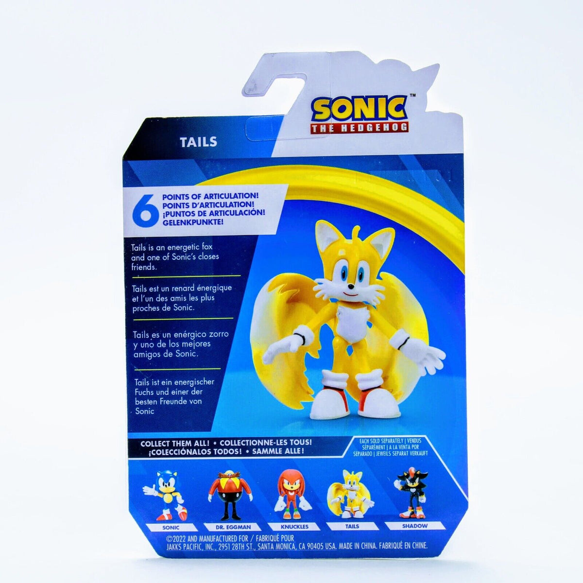 Sonic the Hedgehog Tails Jakks Pacific 2.5