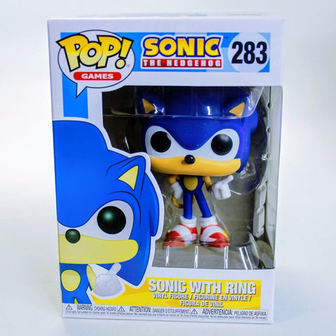 Boneco Sonic The Hedgehog Emerald Pop Funko 284 - Sonic The