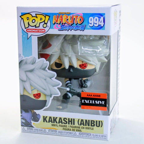 Funko POP! Naruto Shippuden Kakashi Hatake #1199 GITD AAA Anime Figure w/  Case
