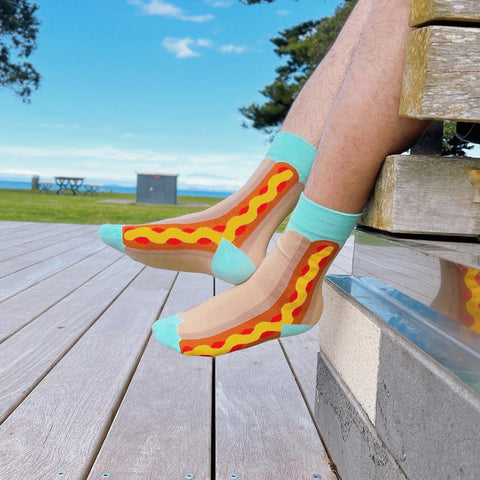 Hot dog socks