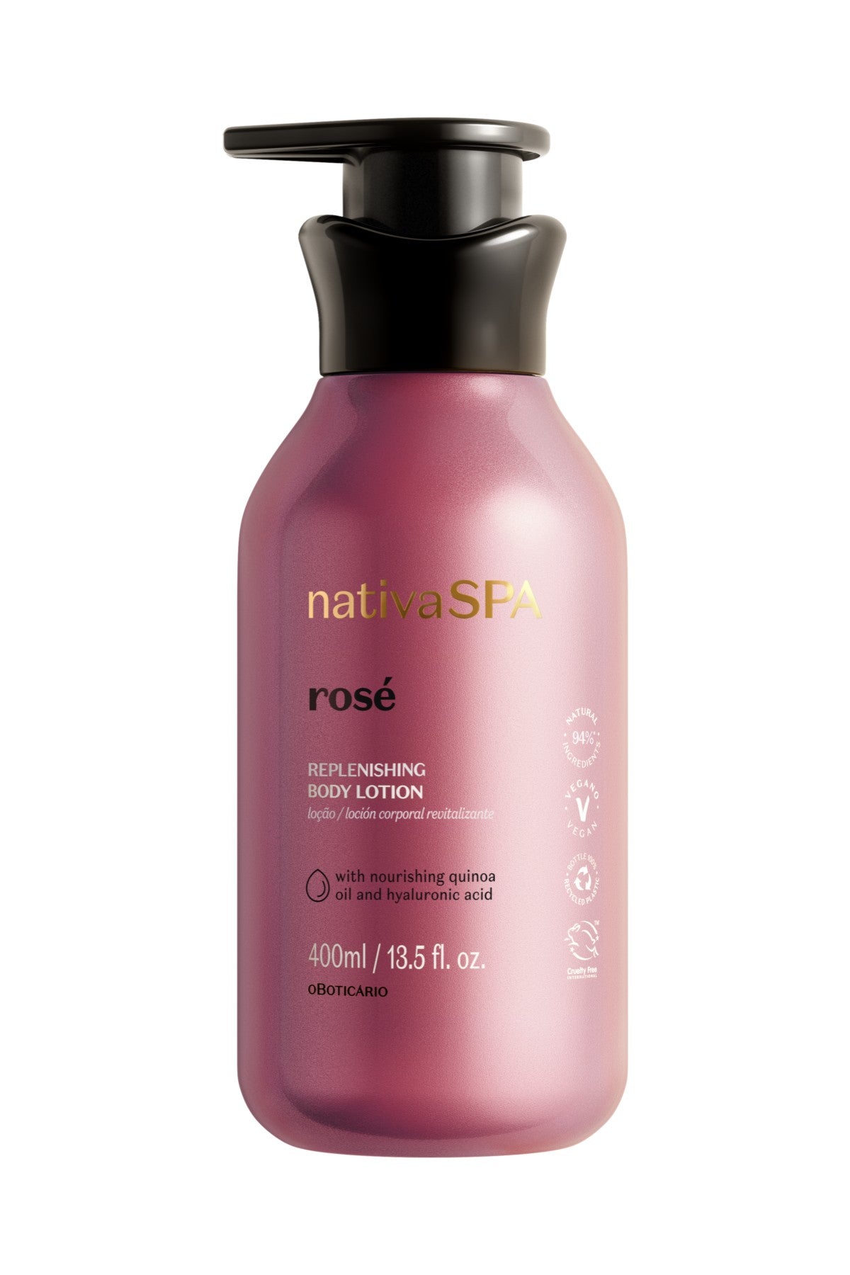 Image of Nativa SPA Rosé Replenishing Body Lotion