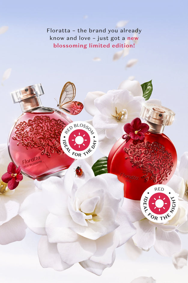 O Boticário Perfume Florrata Red Blossom Dia Internacional Da Mulher Social  Media PSD Editável [download] - Designi
