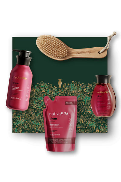 Nativa SPA Plum Deluxe Holiday Gift Set - O Boticário US -Nativa SPA-Gifts