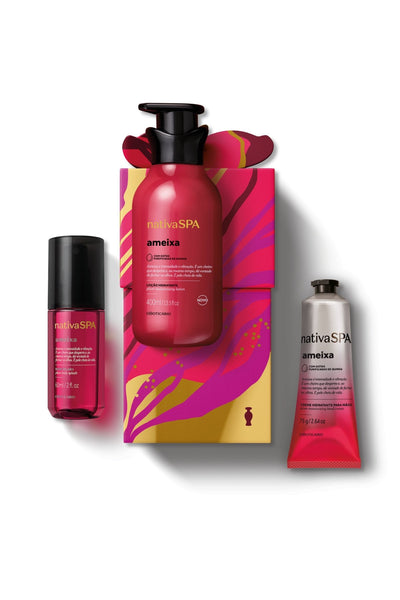 Nativa Spa Plum Body Splash Gift Set - O Boticário -Nativa SPA-Gifts