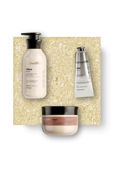 Nativa SPA Shea Holiday Gift Set - O Boticário US -Nativa SPA-Gifts