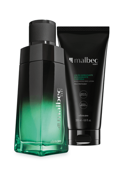 Malbec Vert Cologne and Body Care Set - O Boticário