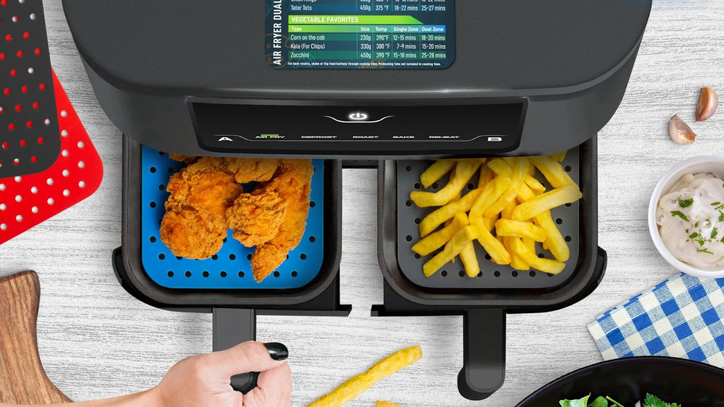 Advantages of Lotelli's Reusable Silicone Air Fryer Liners: