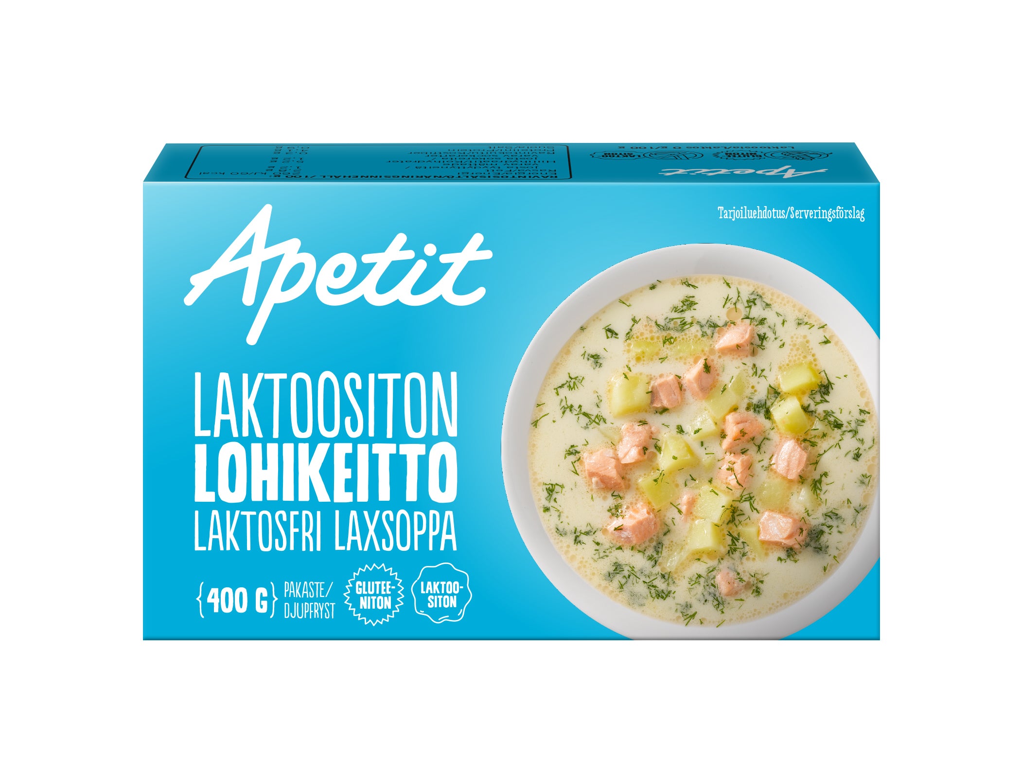 Apetit Laktoositon Lohikeitto pakaste 400g