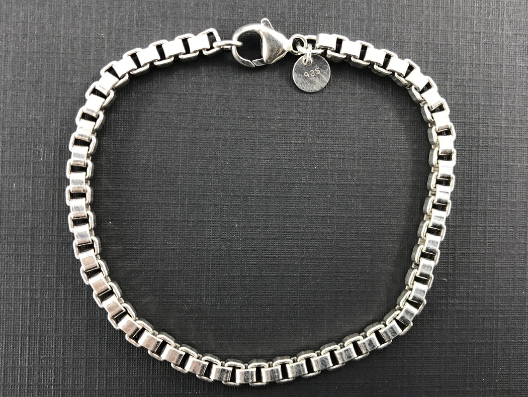 tiffany box link bracelet