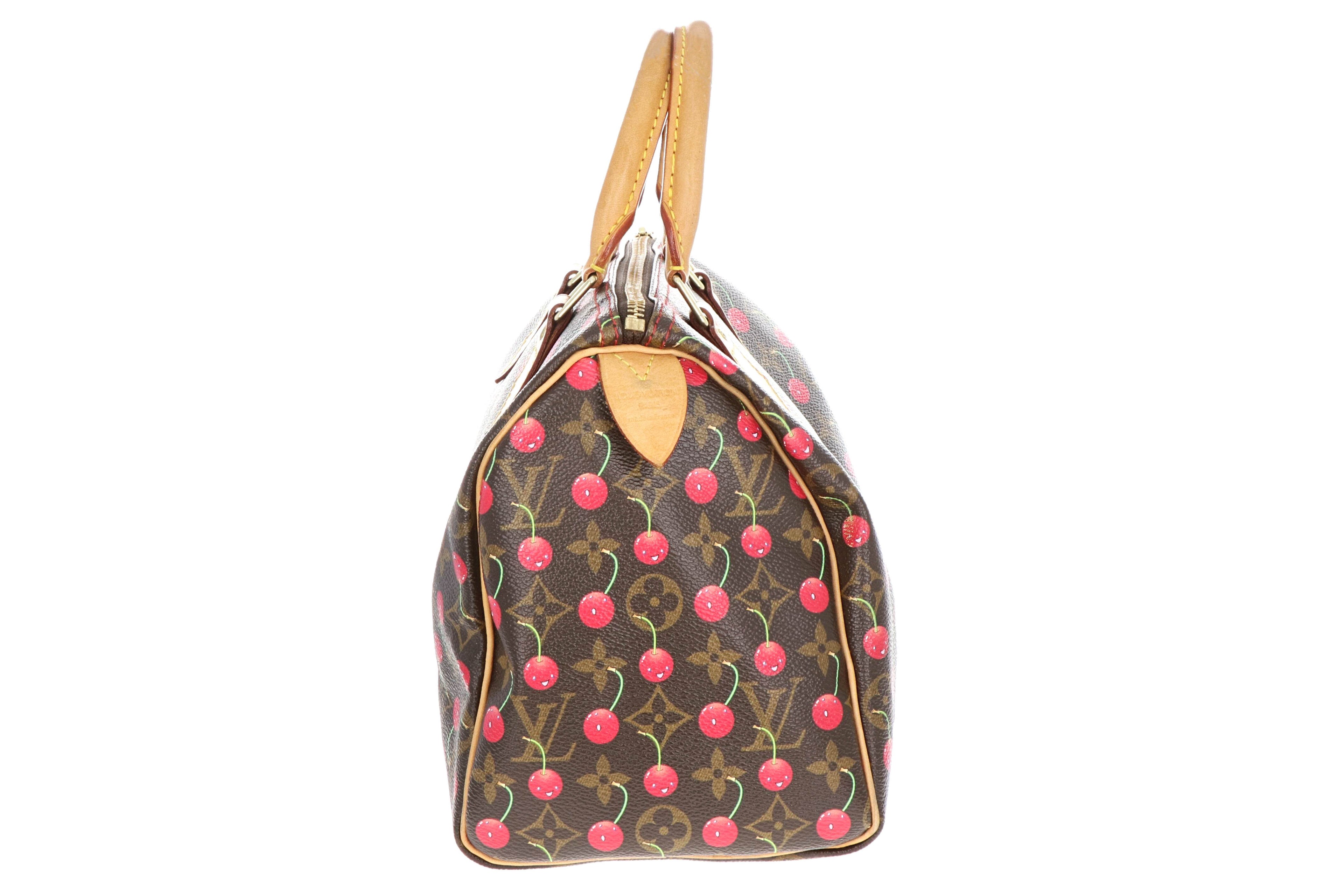 Louis Vuitton Limited Edition Cherry Cerise Monogram by Takashi Muraka ...