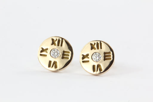 tiffany atlas stud earrings