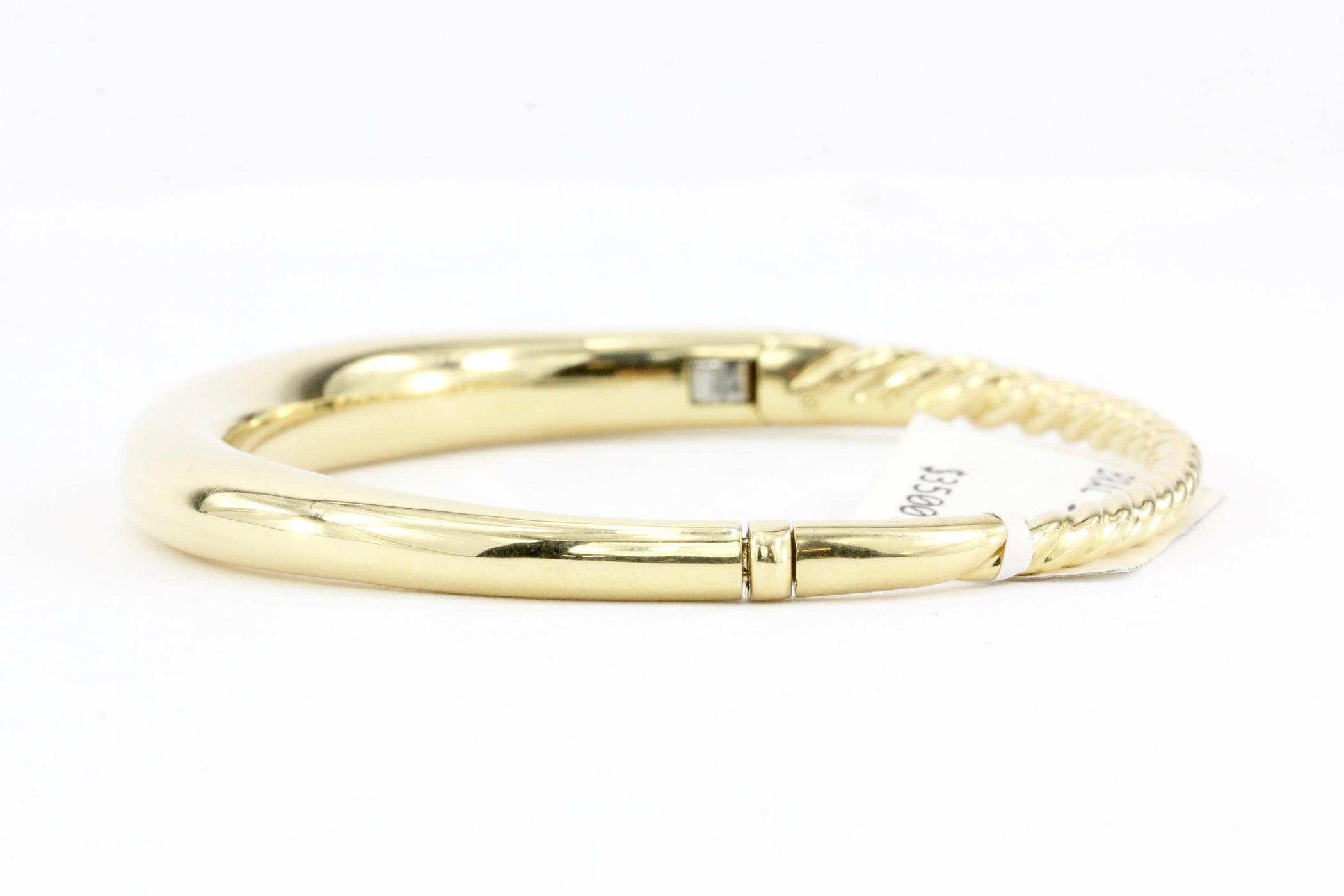 David Yurman Pure Form Smooth Bangle Bracelet in 18K Gold 6.5 mm ...