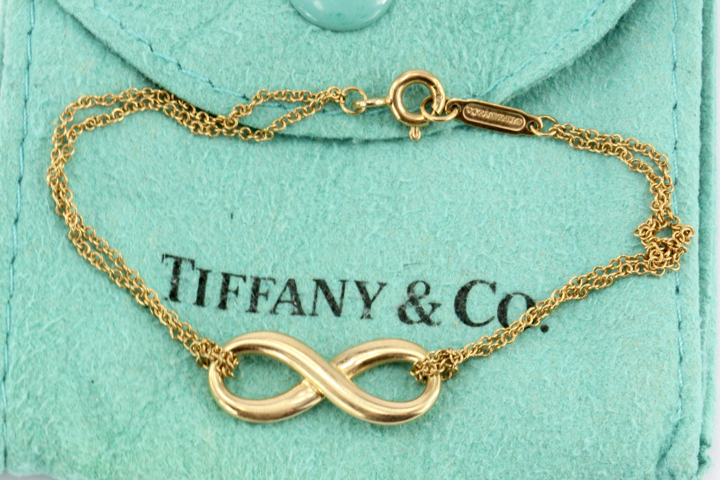 tiffany infinity bracelet rose gold