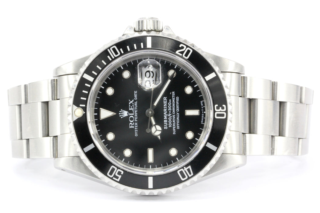 rolex waterroof watch to 1000 feet preowned