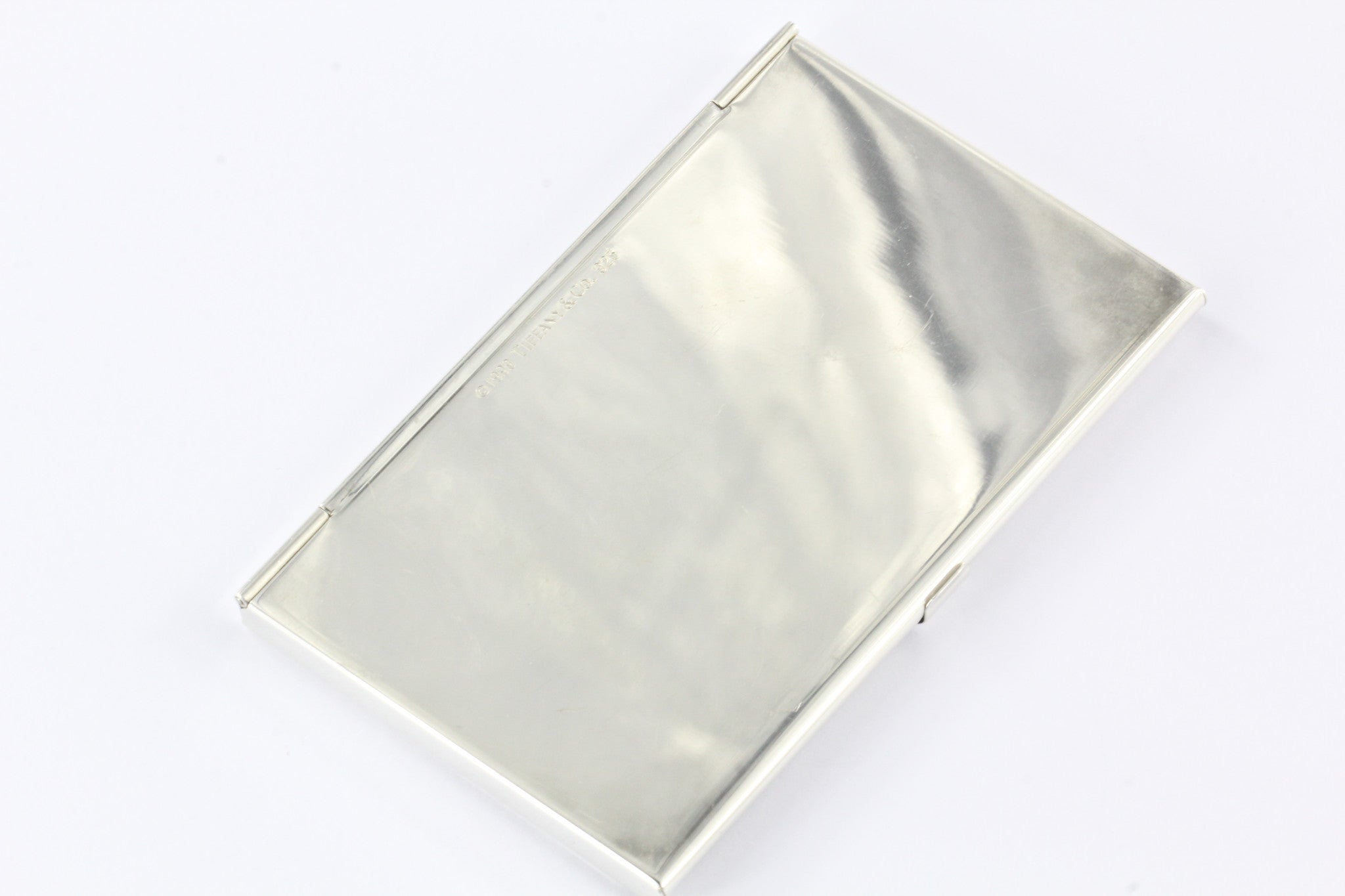 Tiffany & Co Sterling Silver 1837 Business Card Holder