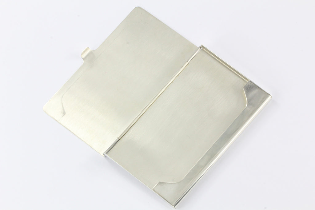 Tiffany & Co Sterling Silver 1837 Business Card Holder