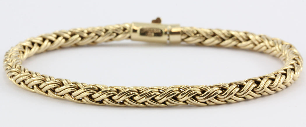 tiffany braided bracelet