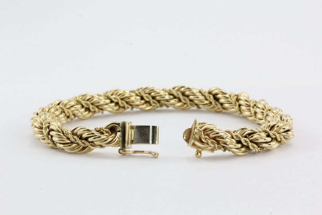 tiffany gold bracelet vintage