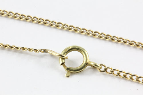 14K Yellow Gold Diamonds by the Yard Chain Necklace 25