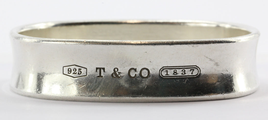 Tiffany Co Sterling Silver 17 Collection Square Cushion Bangle Bra Queen May