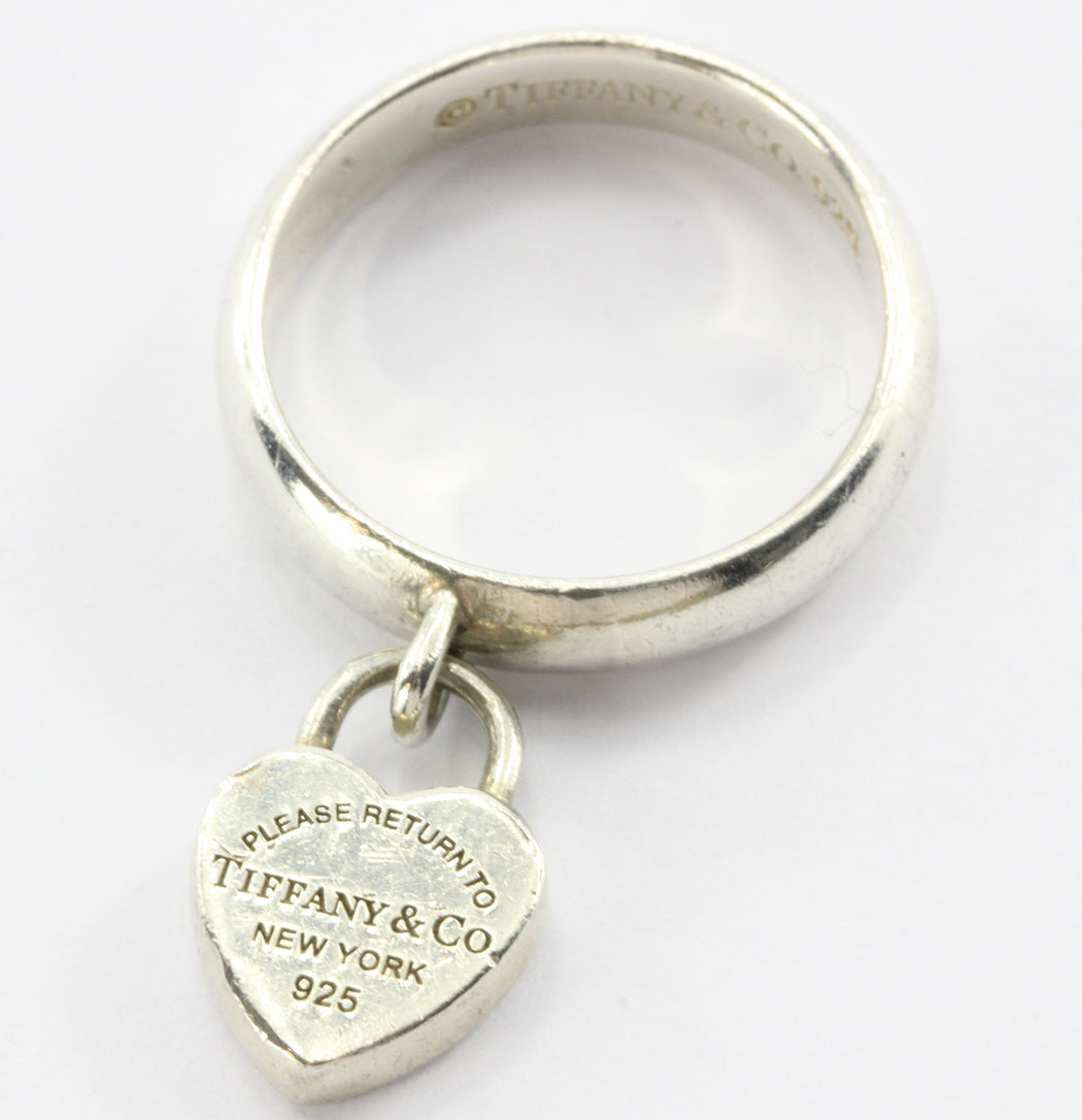 tiffany ring with heart