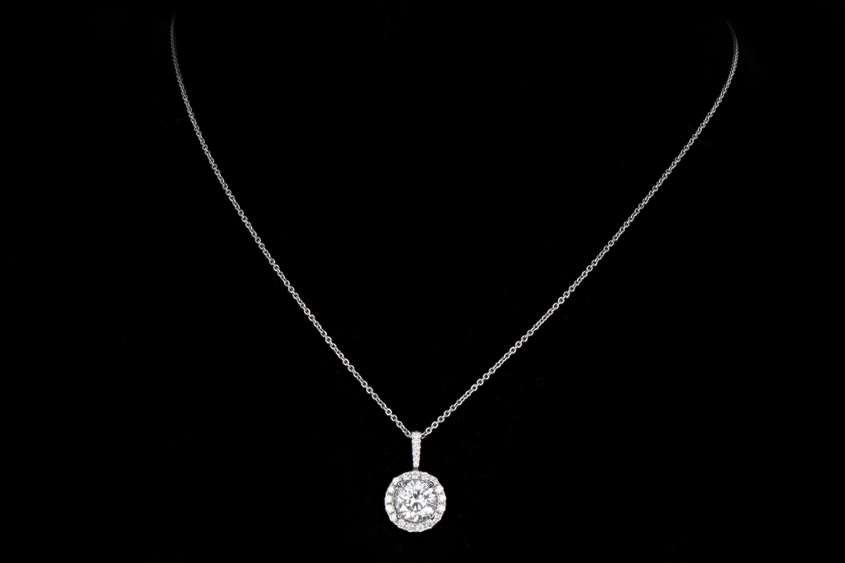 18K White Gold 2.02 Carat Radiant Diamond Bezel Pendant Necklace – QUEEN MAY