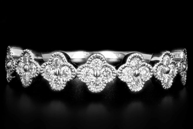 14K Gold Twisted Rope Diamond Stackable Wedding Band – QUEEN MAY