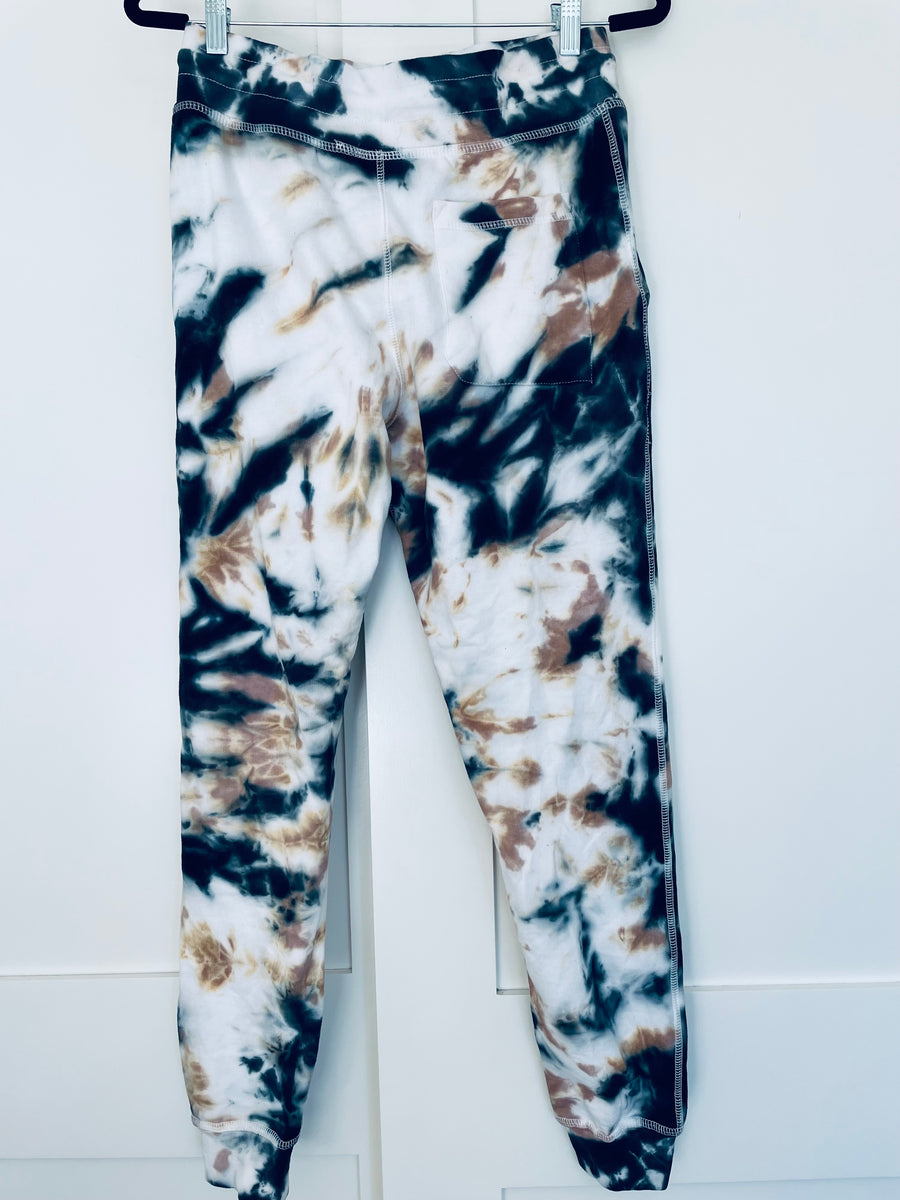 Cappuccino Tie Dye Joggers – dyedandgonetocali