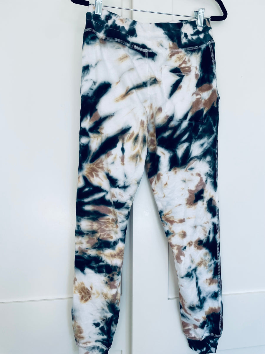 Cappuccino Tie Dye Joggers – dyedandgonetocali