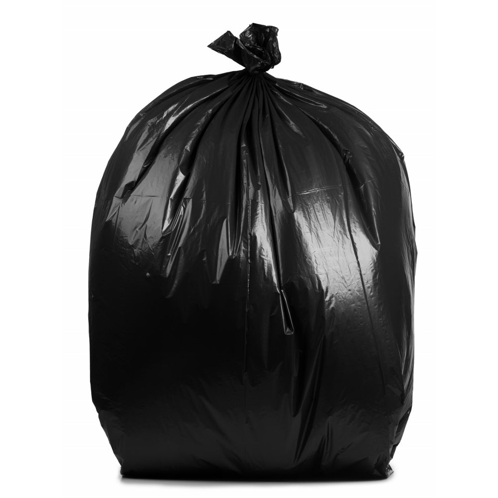 Dyno Products Online 95-Gallon, 2 Mil Thick Heavy-Duty Black Trash