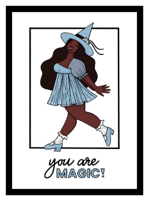 You Are Magic - Joyful Spring Witch
