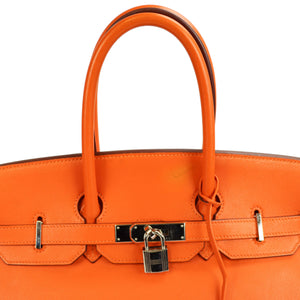 Hermès Birkin 35 Orange Swift Palladium