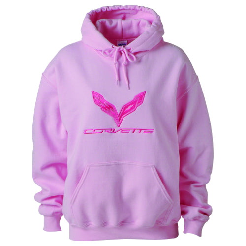 C7 Corvette Pink Hoodie