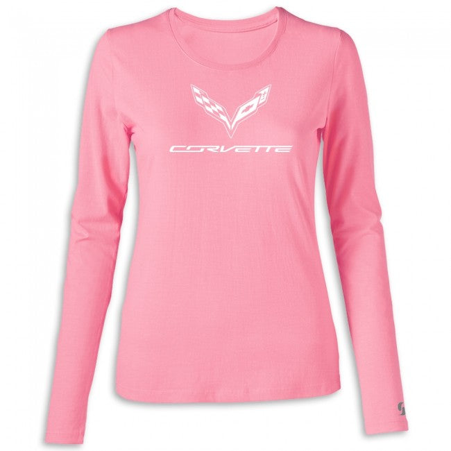 C7 Corvette Pink Ladies T-Shirt