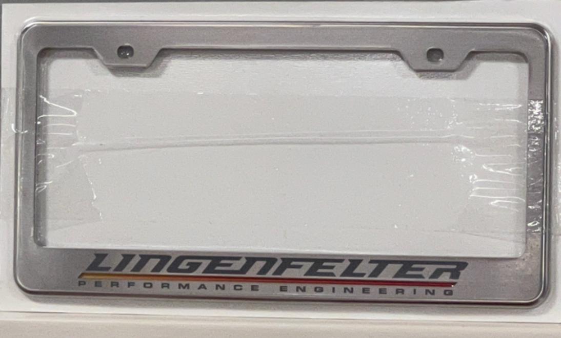 Lingenfelter Performance Engineering License Plate Frame