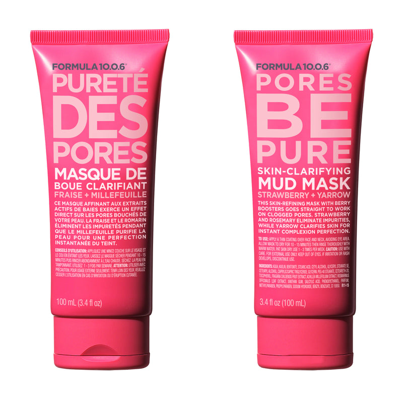 Formula 10.0.6 Pores Be Pure - Clarifying Mud Mask – The Beauty Shoppers